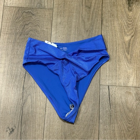 aerie Other - Aerie Cheeky High-Cut Cheeky Bottom in Blue NWT